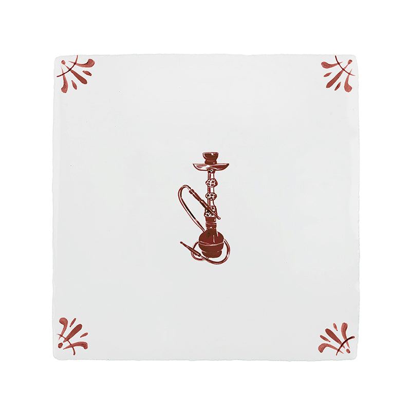 Hubbly Bubbly Delft Tile