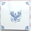End of Line Phoenix Delft Tile, Blue