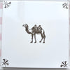 15cm Seconds Camel Delft Tile Sepia