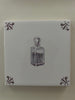 End of Line Whisky Decanter Delft Tile - Manganese 12.5cm