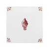 Ice Cream Twist Delft Tile