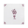 Ice Cream Sundae Delft Tile