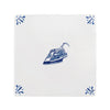 Iron Delft Tile