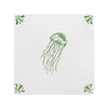 Jellyfish Delft Tile