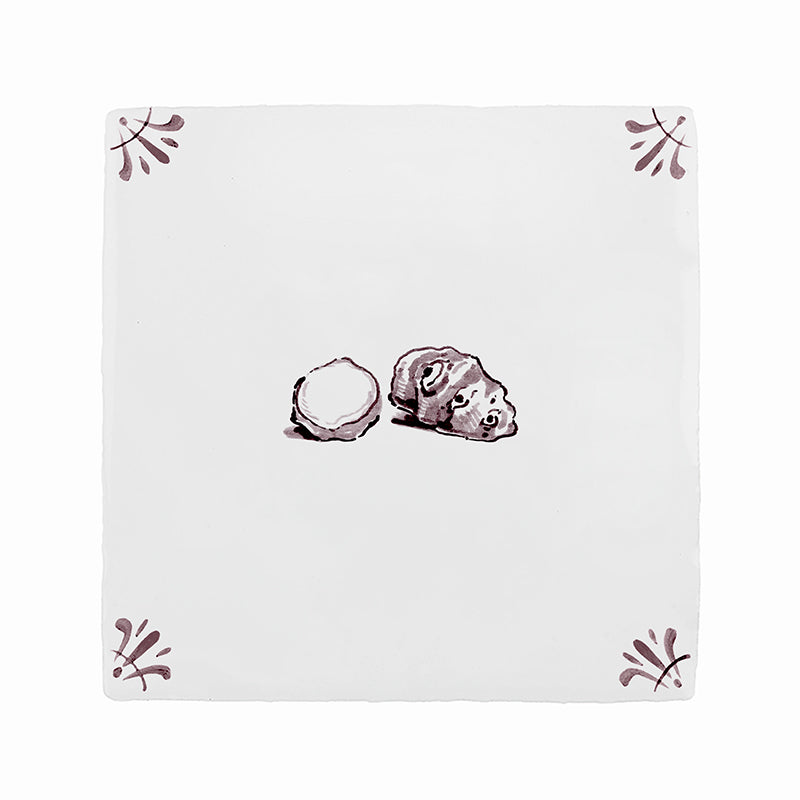 Jerusalem Artichoke Delft Tile