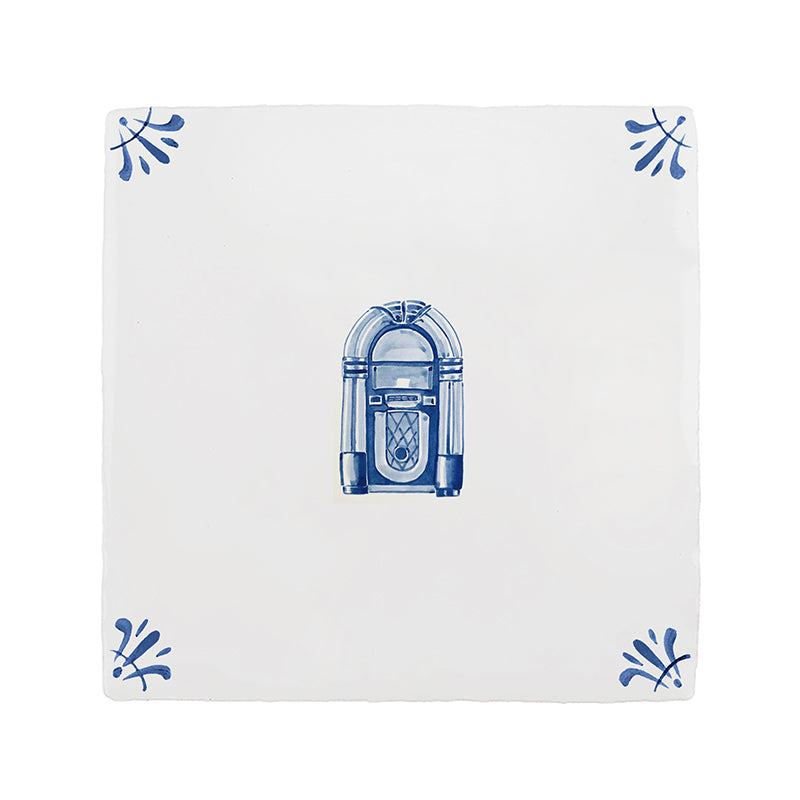 Jukebox Delft Tile | Petra Palumbo
