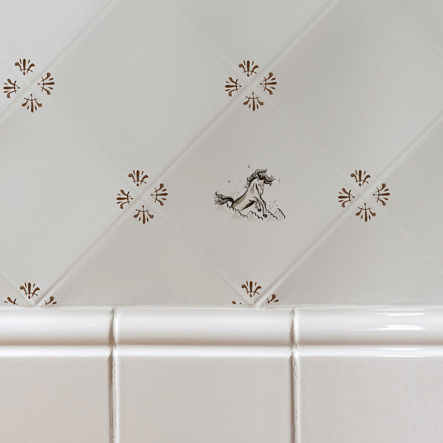 Kelpie Delft Tile