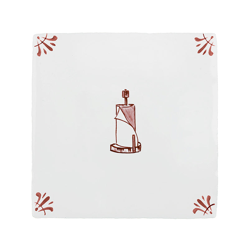 Kitchen Roll Delft Tile