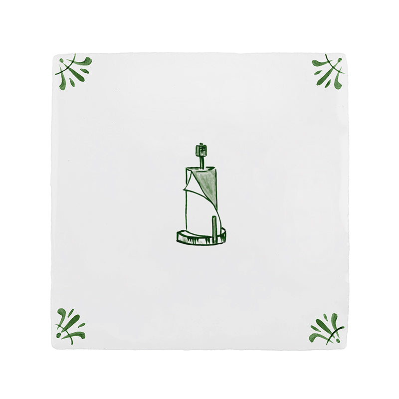 Kitchen Roll Delft Tile