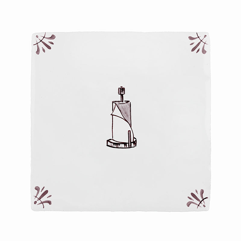 Kitchen Roll Delft Tile