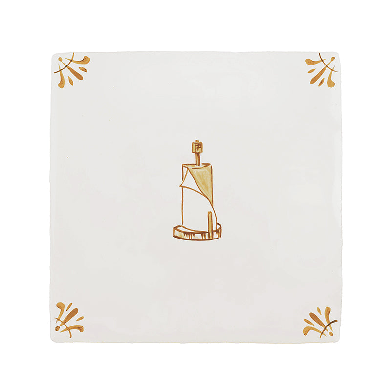 Kitchen Roll Delft Tile