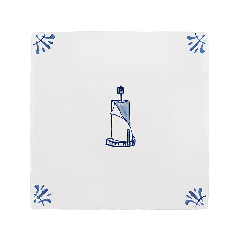Kitchen Roll Delft Tile