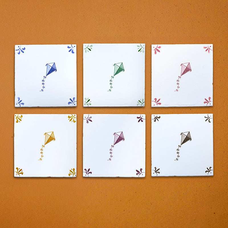 Kite Delft Tile