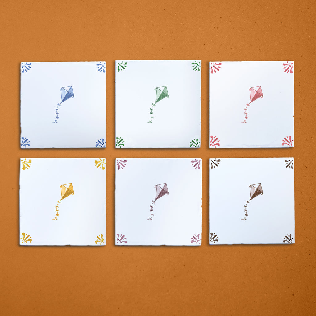 Kite Delft Tile