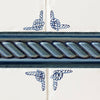 Corners Only Delft Tile