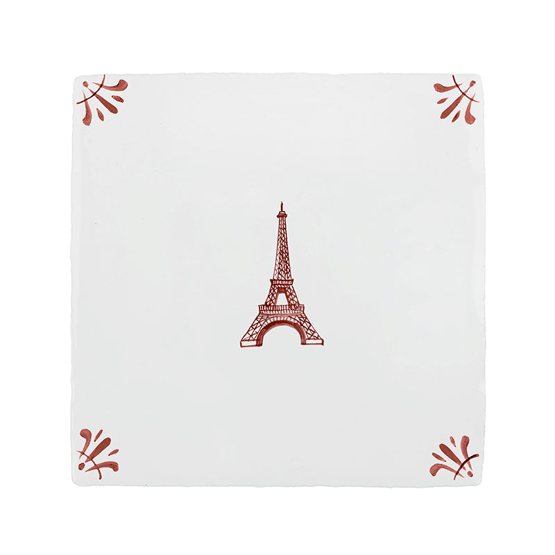 La Tour Eiffel Delft Tile