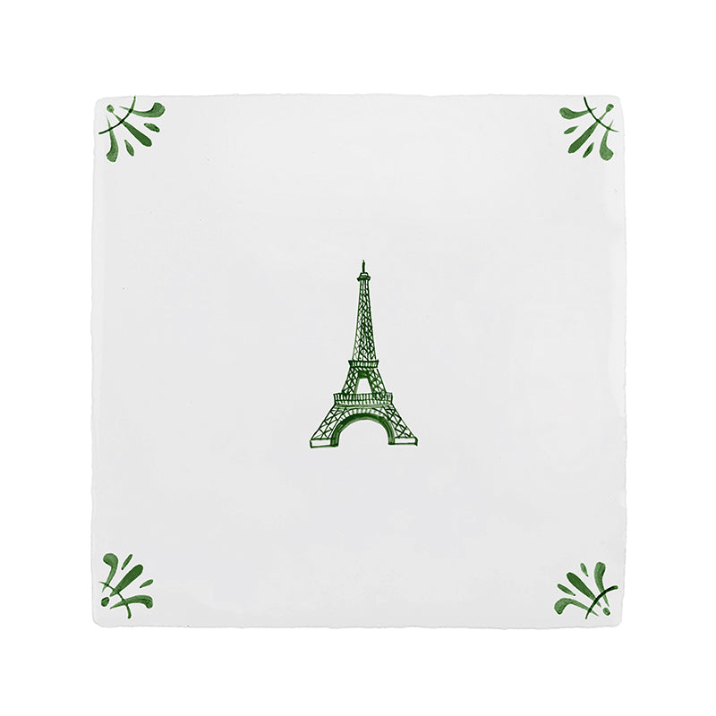 La Tour Eiffel Delft Tile