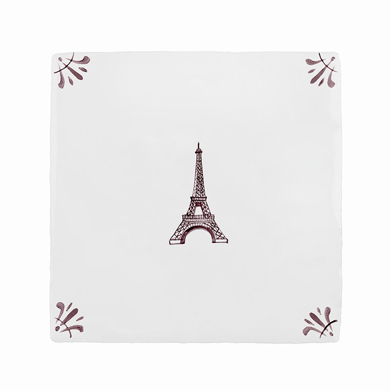 La Tour Eiffel Delft Tile