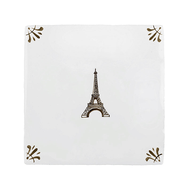 La Tour Eiffel Delft Tile