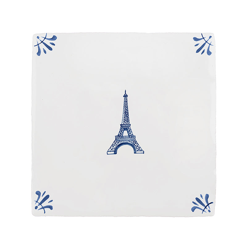 La Tour Eiffel Delft Tile