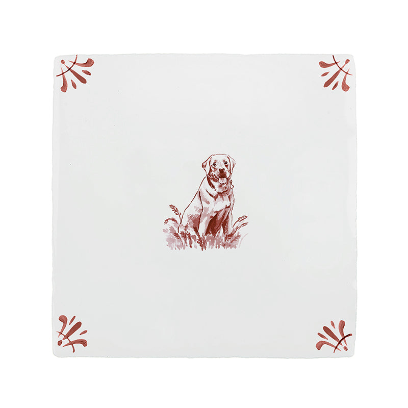 Labrador Delft Tile | Petra Palumbo