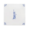 Lady Liberty Delft Tile