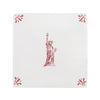 Lady Liberty Delft Tile