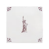 Lady Liberty Delft Tile
