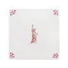 Lady Liberty Delft Tile