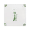 Lady Liberty Delft Tile