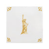 Lady Liberty Delft Tile