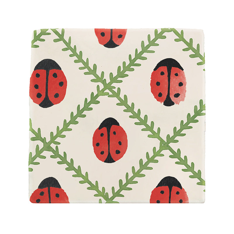 Ladybird Tiles, Lavinia- Set of 4