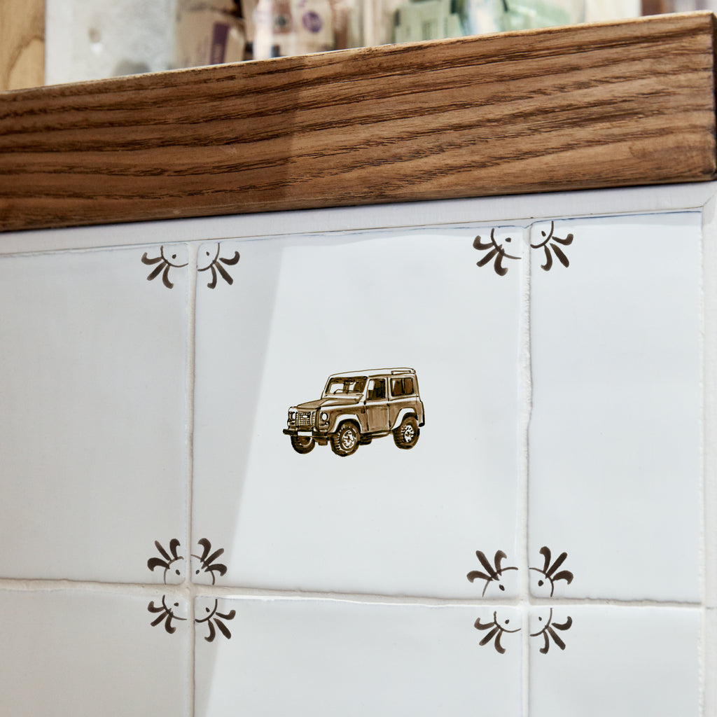 Land Rover Delft Tile