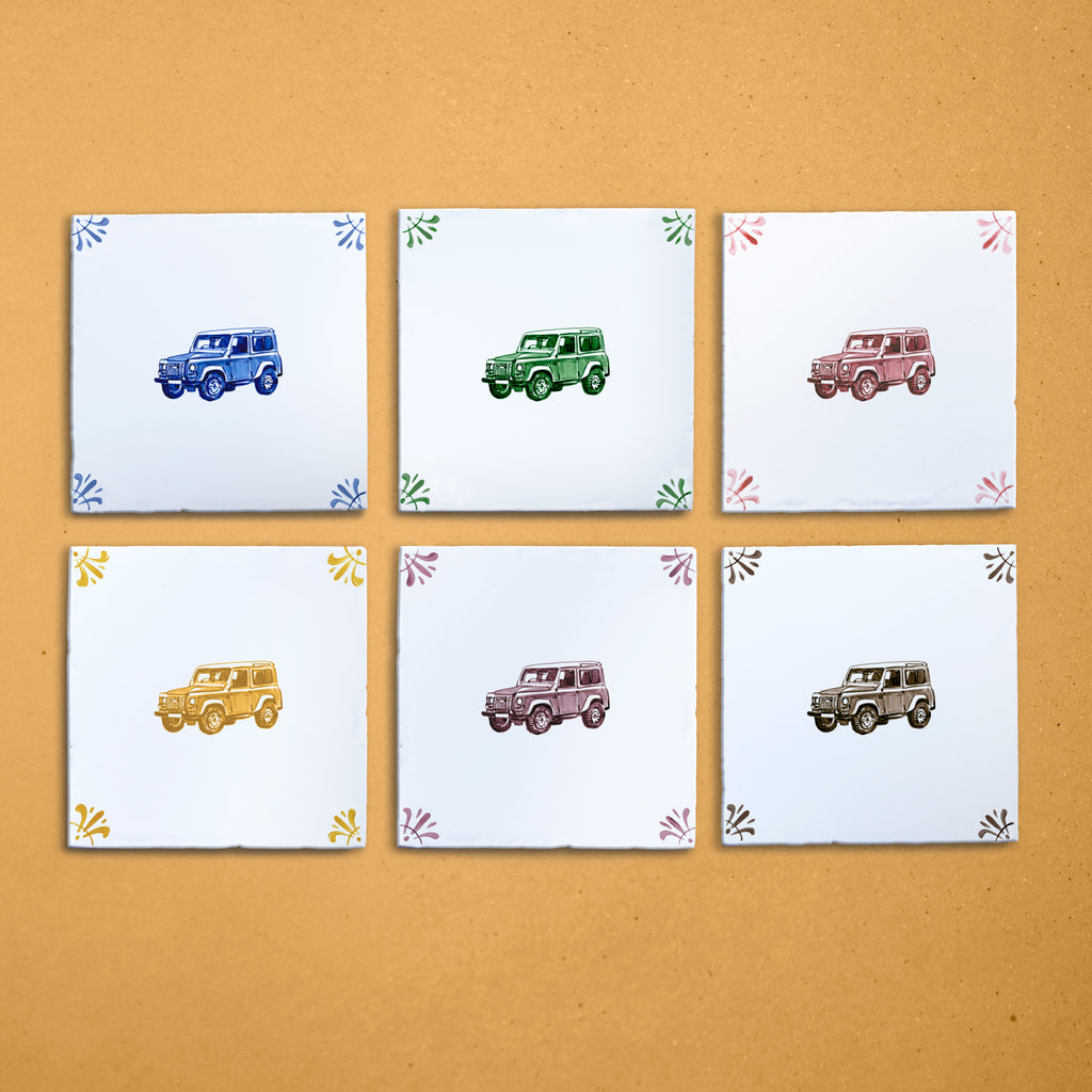 Land Rover Delft Tile