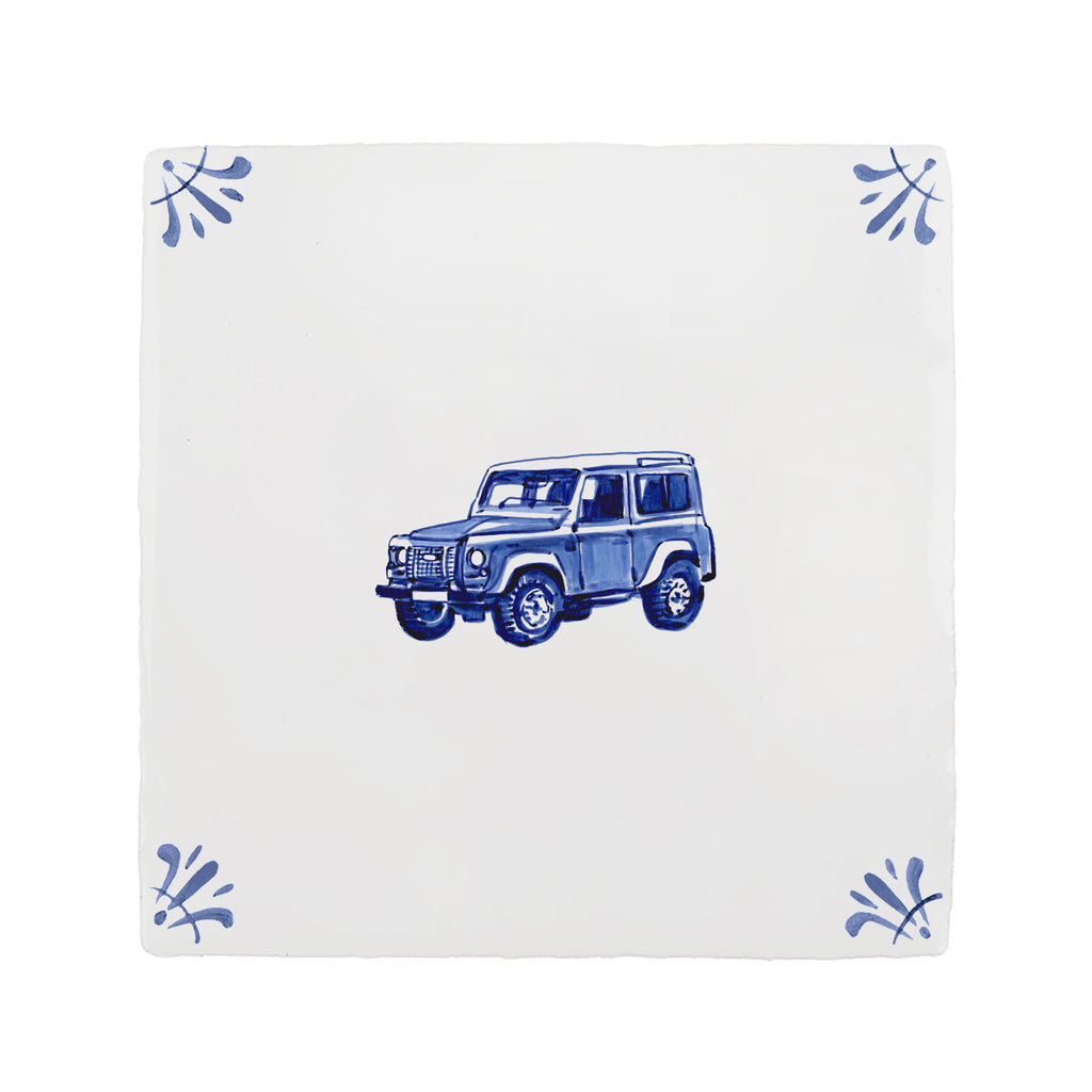 Land Rover Delft Tile