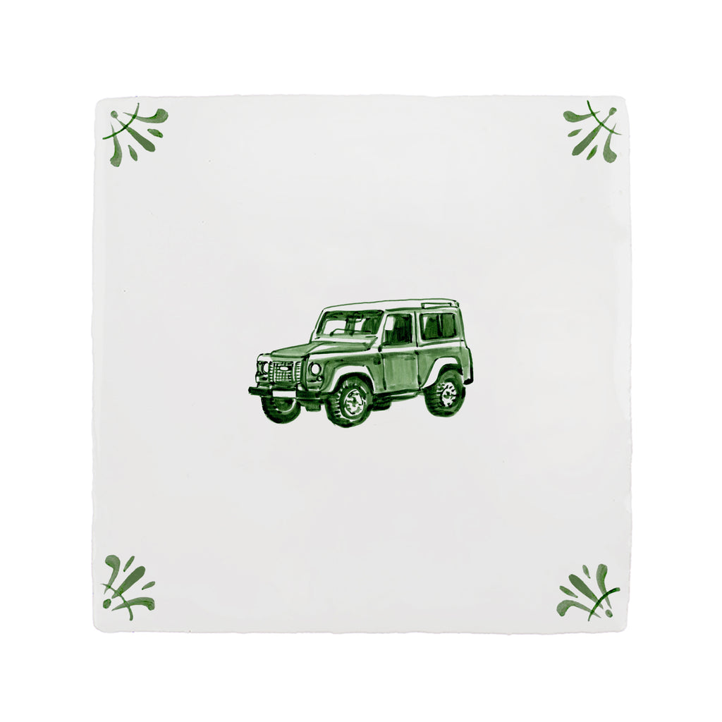 Land Rover Delft Tile