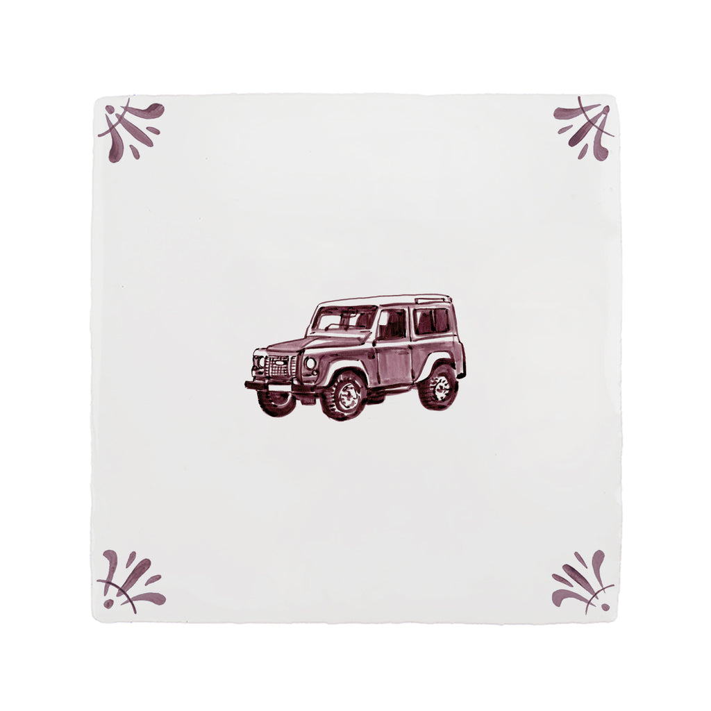 Land Rover Delft Tile
