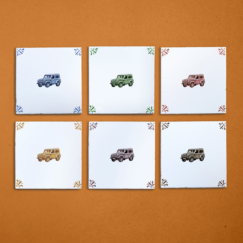 Land Rover Delft Tile
