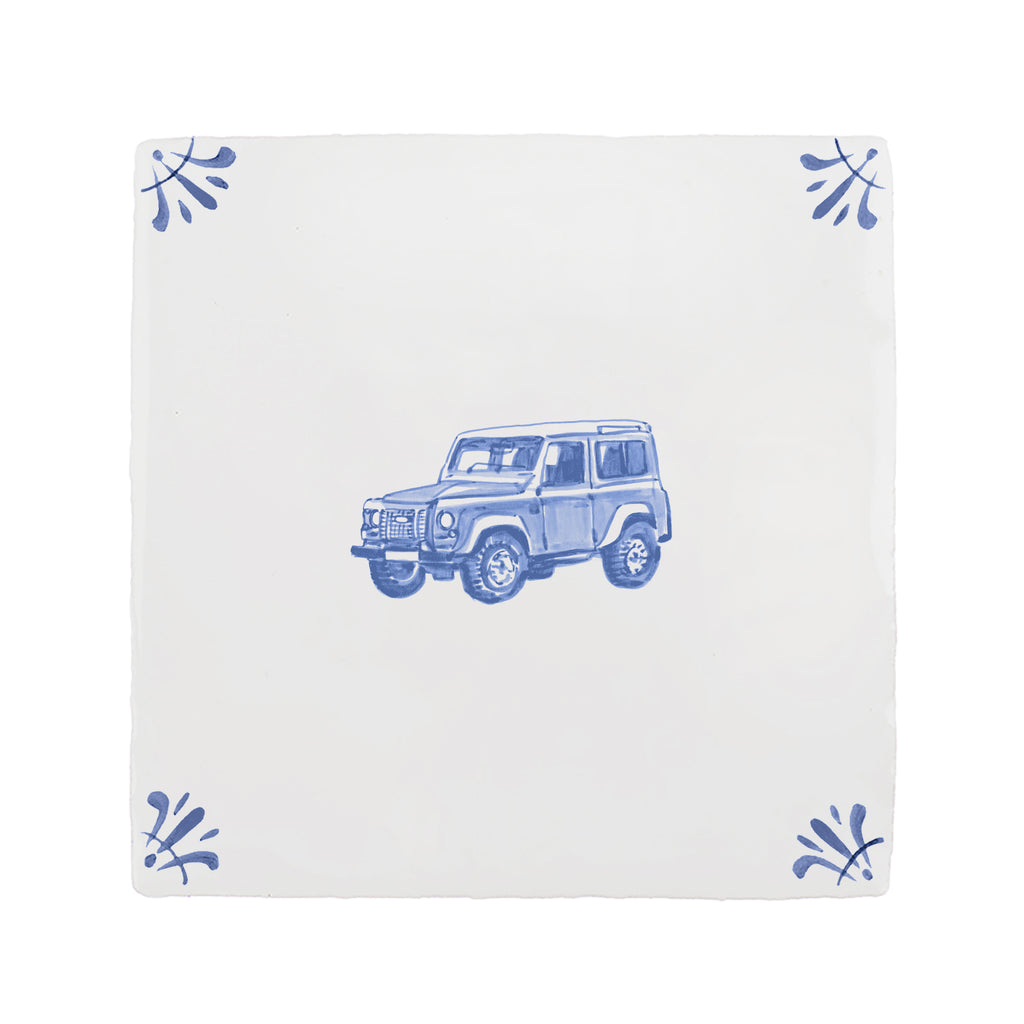 Land Rover Delft Tile