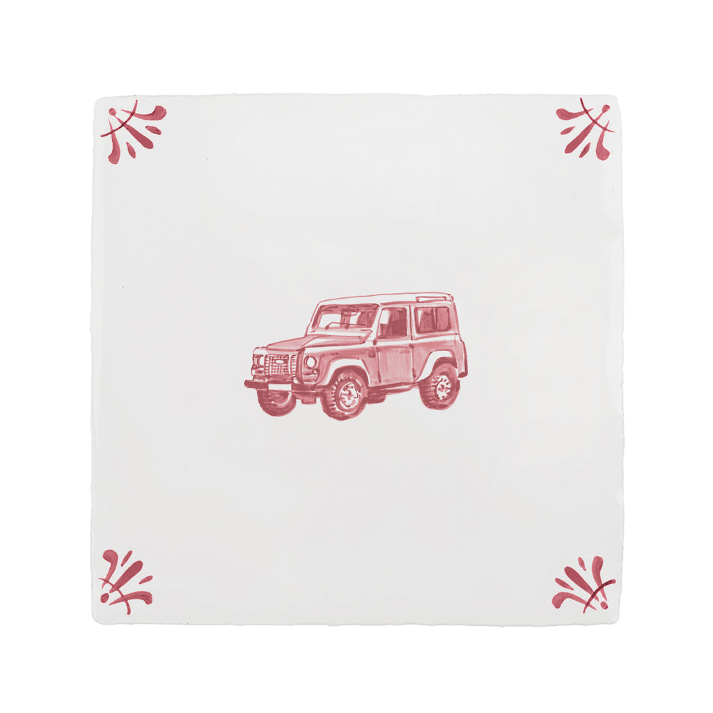 Land Rover Delft Tile