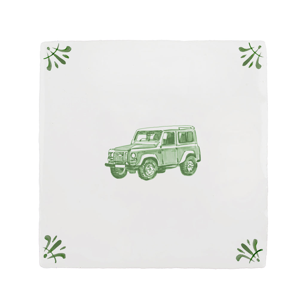 Land Rover Delft Tile