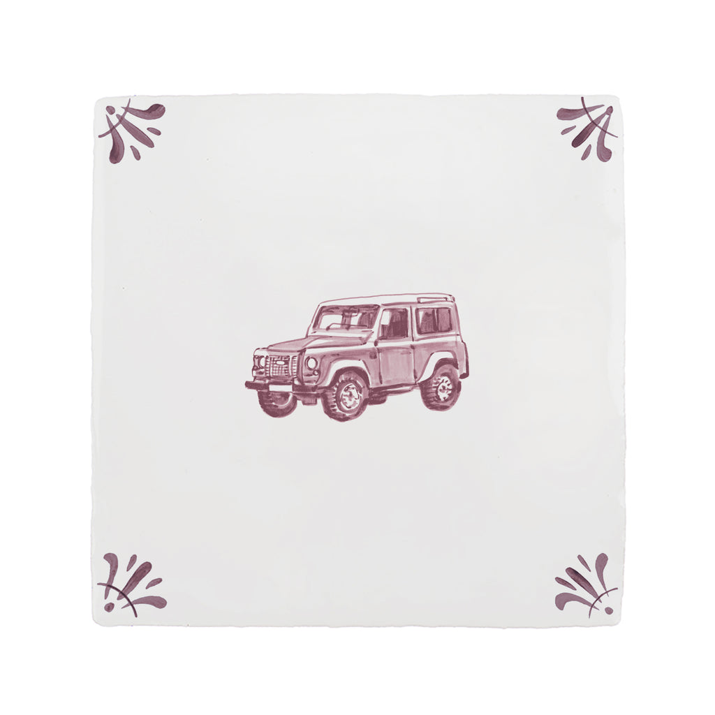 Land Rover Delft Tile