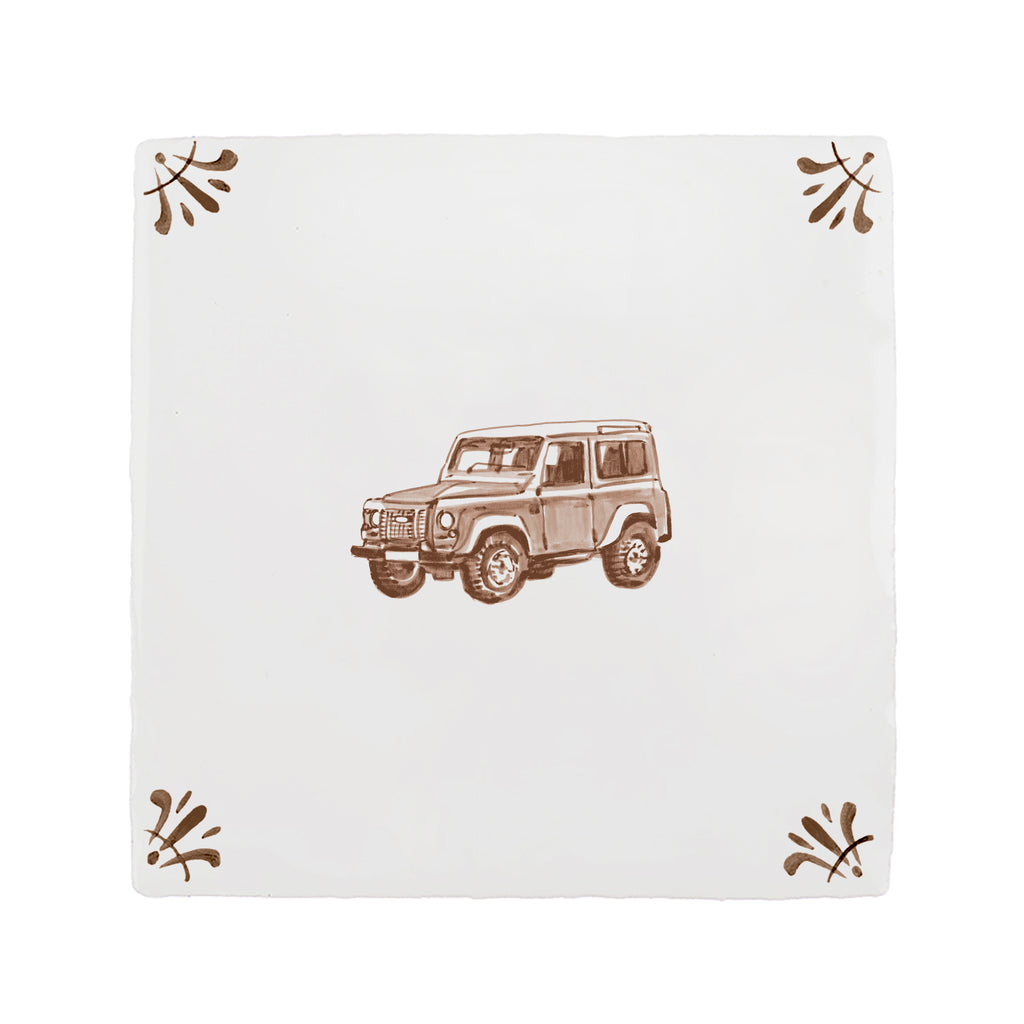 Land Rover Delft Tile