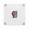 Laundry Basket Delft Tile