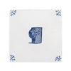Laundry Basket Delft Tile