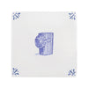Laundry Basket Delft Tile