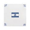 Lebanese Flag Delft Tile