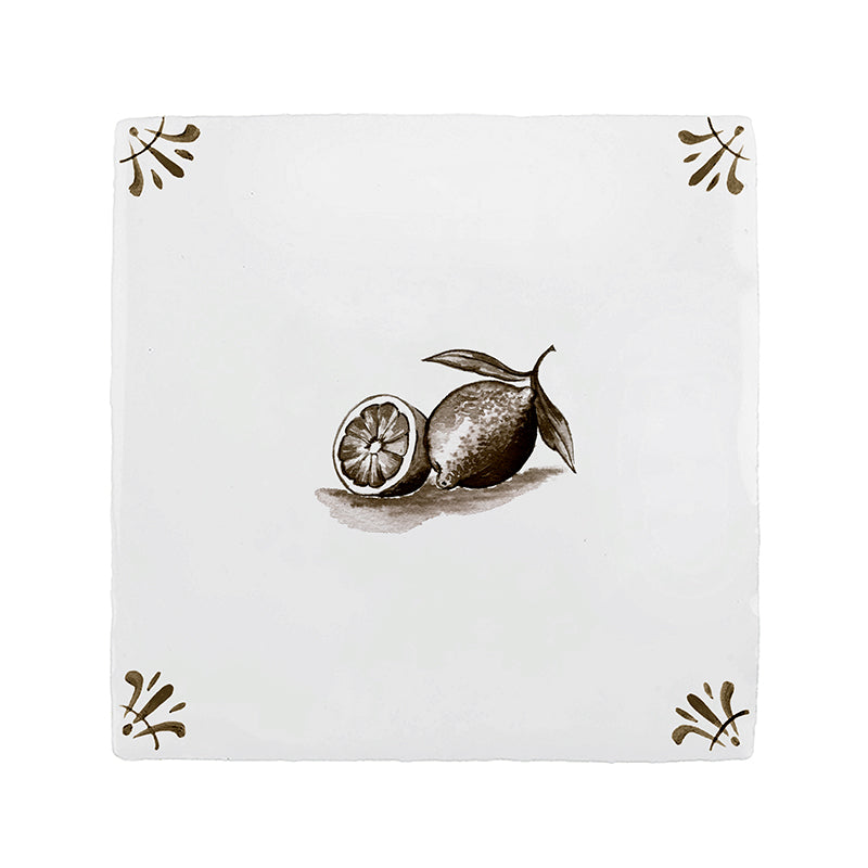 Lemon Delft Tile