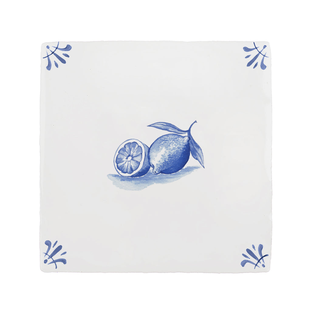 Lemon Delft Tile