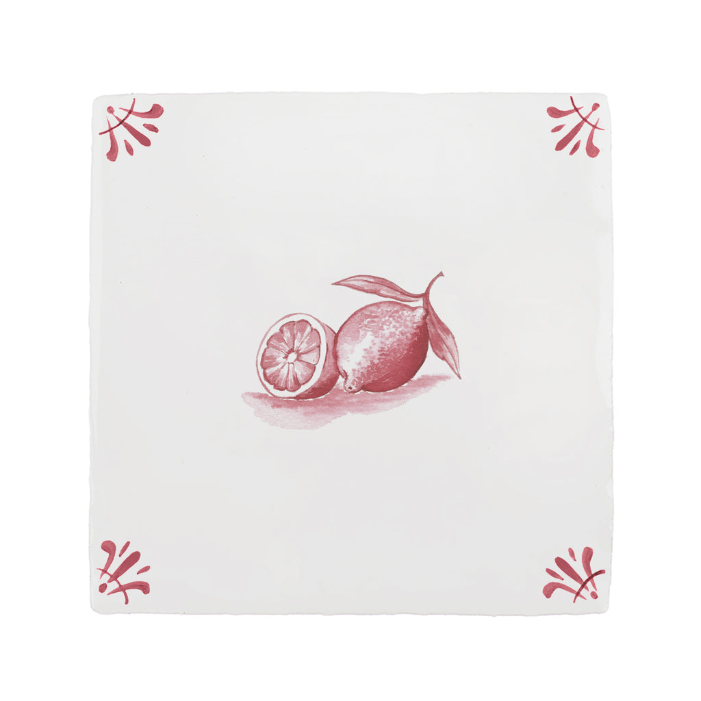Lemon Delft Tile